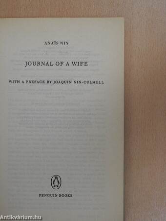 Journal of a Wife