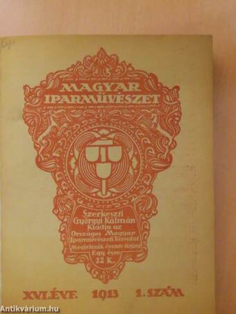 Magyar Iparművészet 1913. (nem teljes évfolyam)