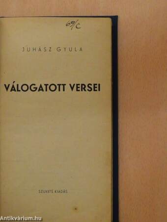 Juhász Gyula válogatott versei