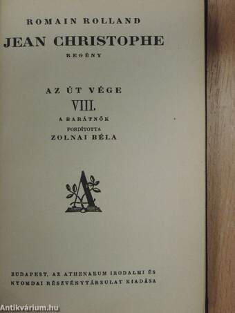 Jean-Christophe I-X.