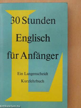 30 Stunden Englisch für Anfänger