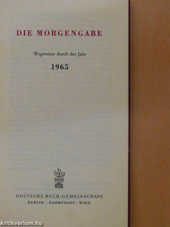 Die Morgengabe