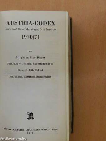 Austria Codex 1970/71