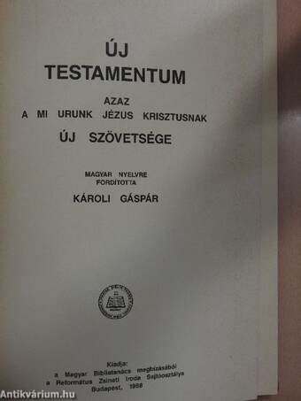 Új Testamentum