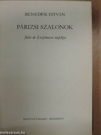 Párizsi szalonok