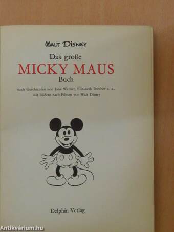 Das große Micky Maus Buch