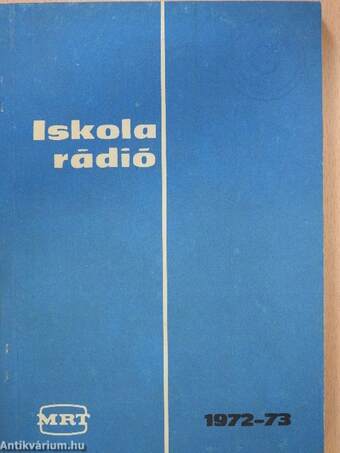 Iskolarádió 1972-73