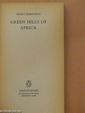 Green Hills of Africa