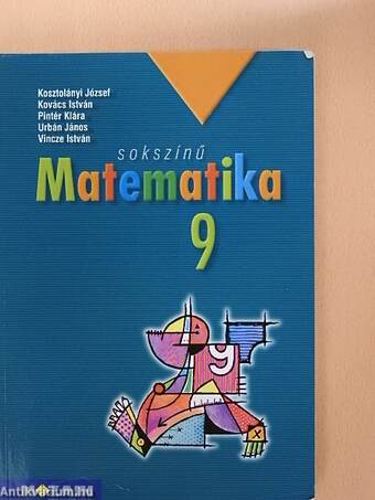 Sokszínű matematika 9.