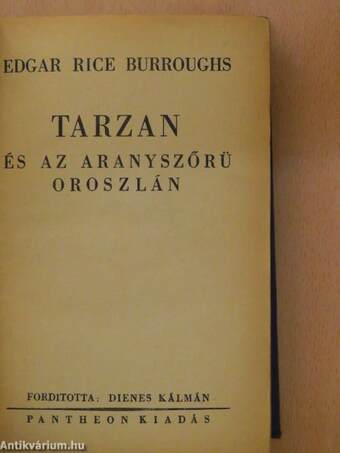 Tarzan és az aranyszőrü oroszlán