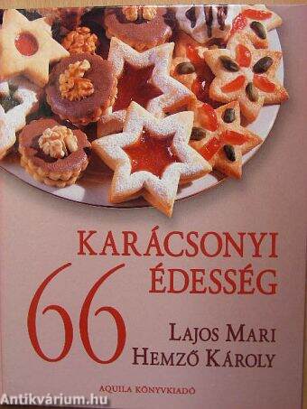 66 karácsonyi édesség