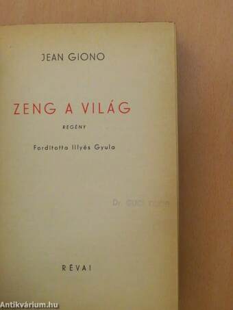 Zeng a világ