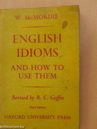 English idioms and how to use them