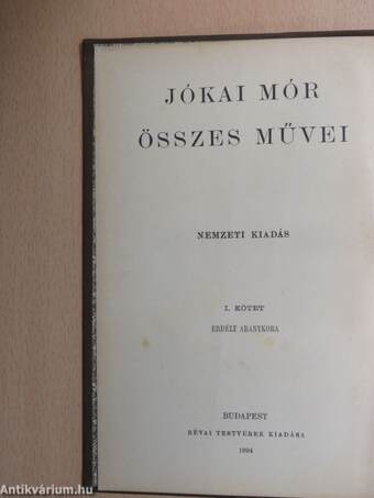 Jókai Mór összes művei 1-100.