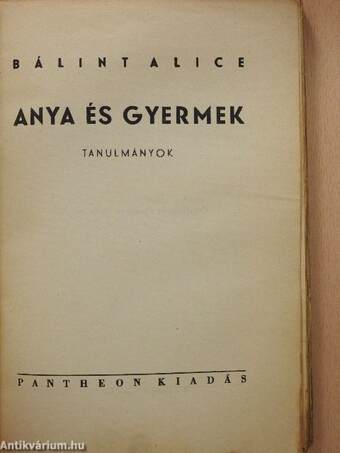 Anya és gyermek