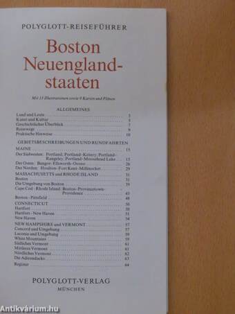 Boston Neuenglandstaaten