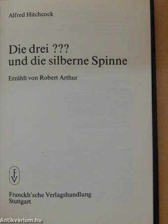 Die drei ??? und die silberne Spinne