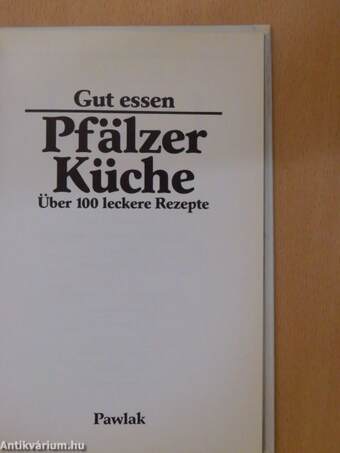 Pfälzer Küche