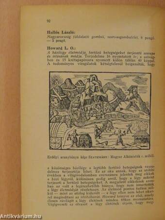 A Királyi Magyar Természettudományi Társulat évkönyve 1929-re