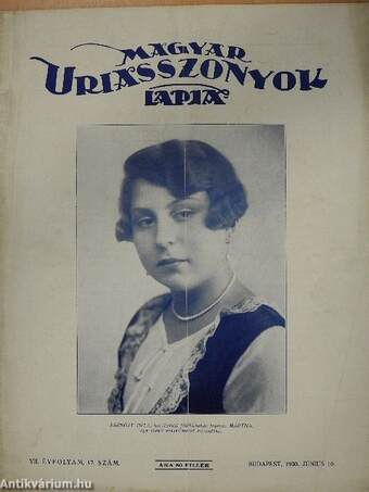 Magyar Uriasszonyok Lapja 1930. június 10.