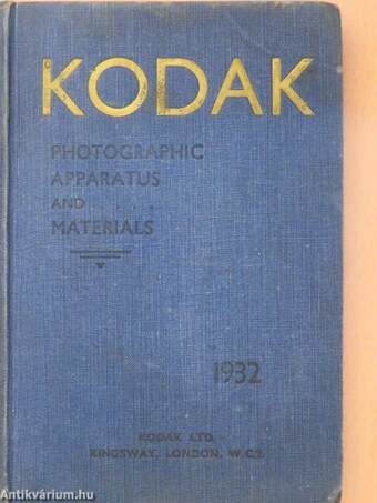 Kodak General Catalogue 1932