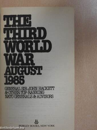 The Third World War August 1985