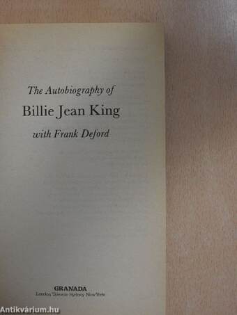 The Autobiography of Billie Jean King