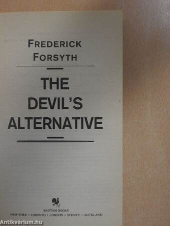 The Devil's Alternative