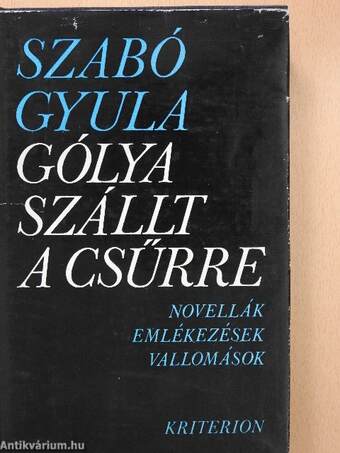 Gólya szállt a csűrre