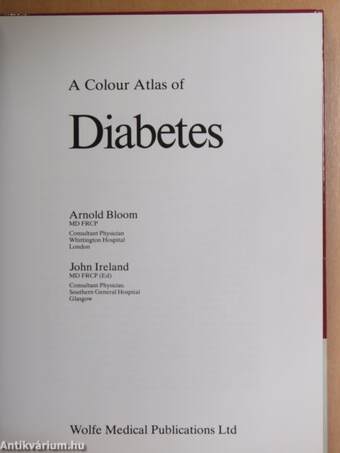 A Colour Atlas of Diabetes