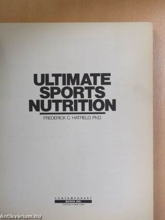 Ultimate Sports Nutrition