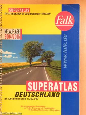 Falk Superatlas Deutschland 2004/2005