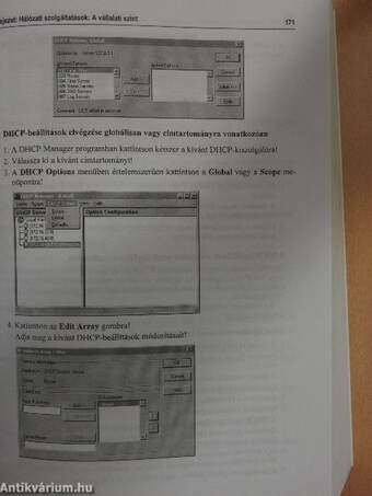 Windows NT Server 4.0 Üzemeltetői enciklopédia - Hálózatkezelési segédlet