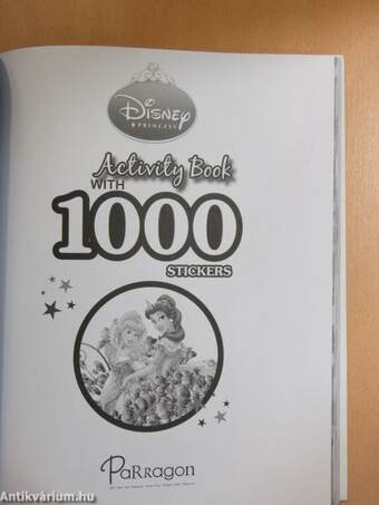 Disney Princess Activity Book with 1000 Stickers