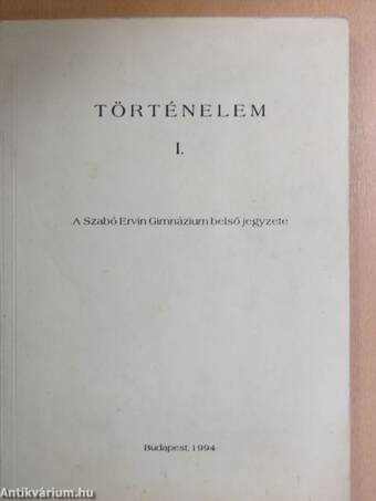 Történelem I.