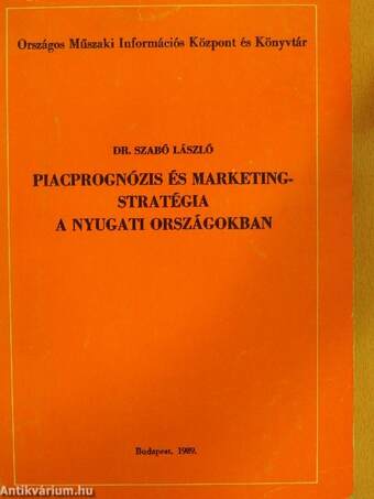 Piacprognózis és marketing-stratégia a nyugati országokban