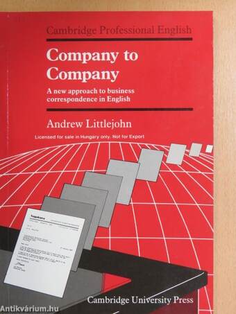 Company to Company - Student's Book