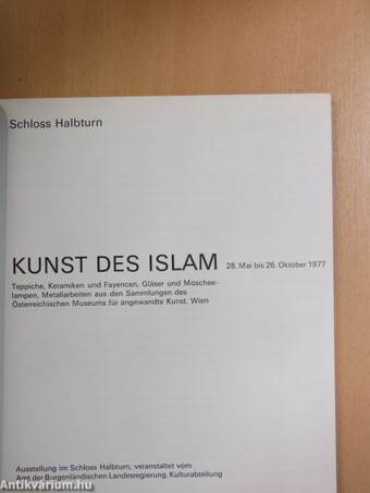 Kunst Des Islam im Schloss Halbturn