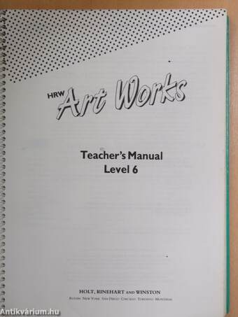 HRW Art Works - Teacher's Manual Level 6