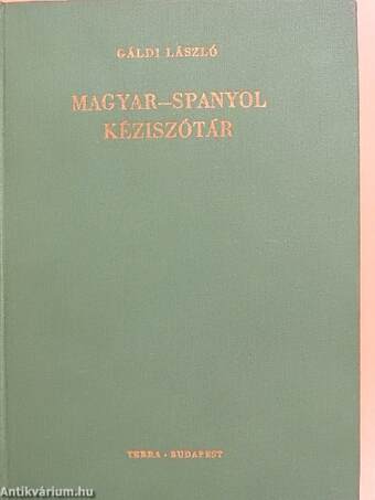 Magyar-spanyol kéziszótár