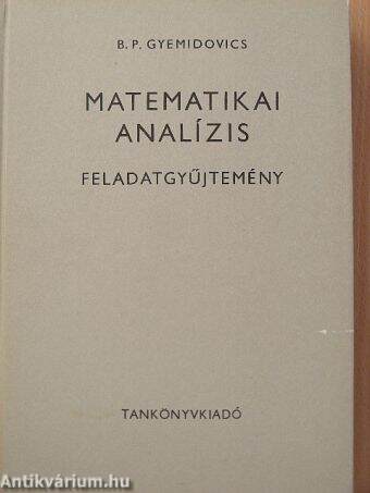 Matematikai analízis