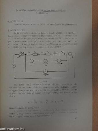 Váltakozó áramú alapmérések I-II.