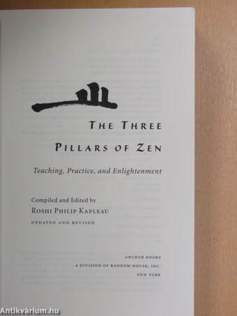 The Three Pillars of Zen