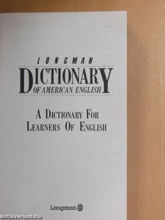 Longman Dictionary of American English