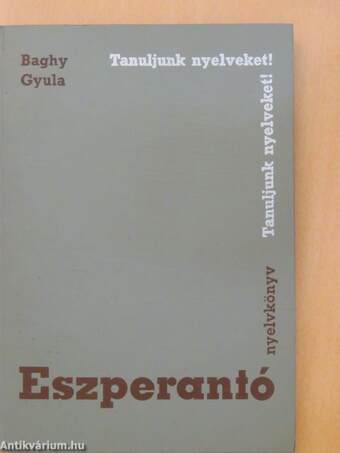Eszperantó nyelvkönyv