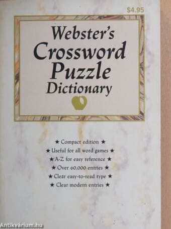 Webster's Crossword Puzzle Dictionary