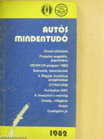 Autós mindentudó 1982