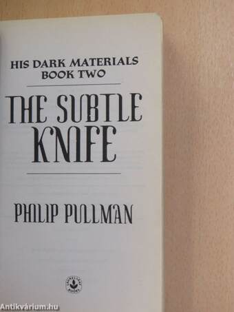 The Subtle Knife