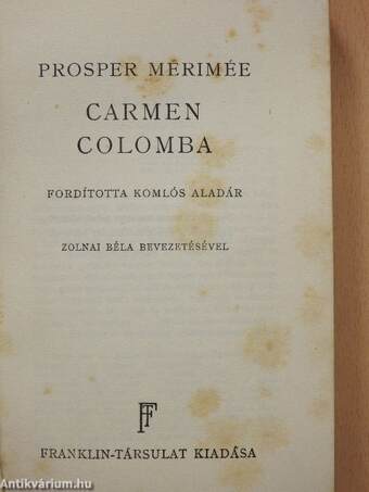Carmen/Colomba