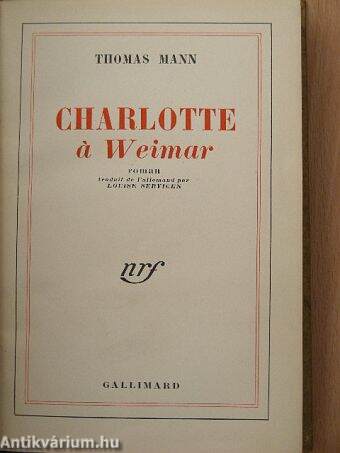 Charlotte á Weimar